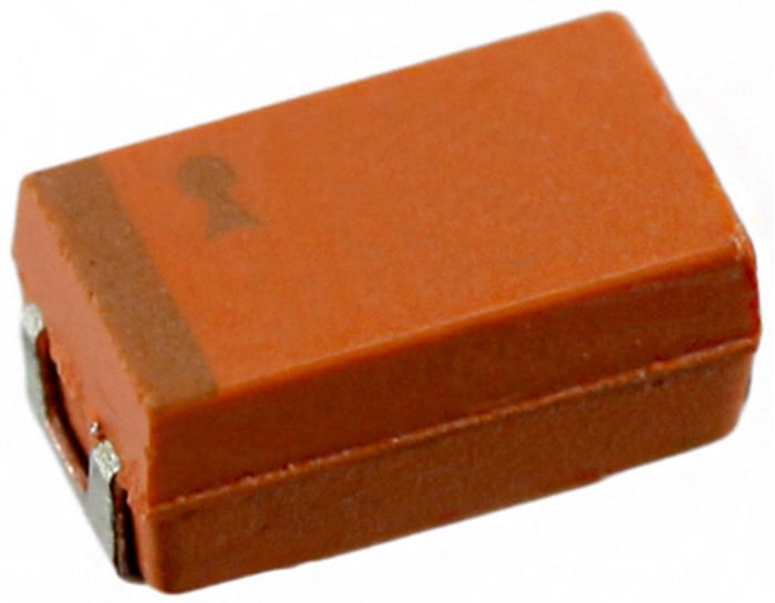 Condensateur Nobium, 100μF, 6.3V c.c., CMS, 7.3 x 4.3 x 2.9mm, pas de 4.4mm, -55 °C → +105 °C.