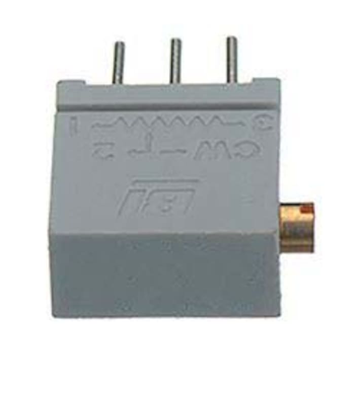 20kΩ, Through Hole Trimmer Potentiometer 0.5W Side Adjust TT Electronics/BI, 67