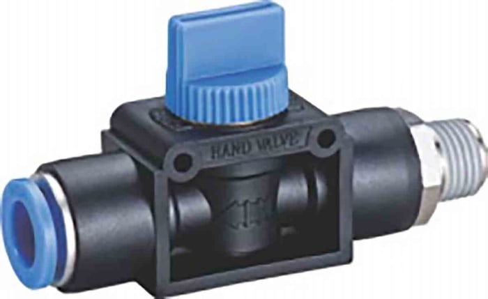 RS PRO, RS PRO Handle 3/2 Pneumatic Manual Control Valve, 1/4in, 144-2687
