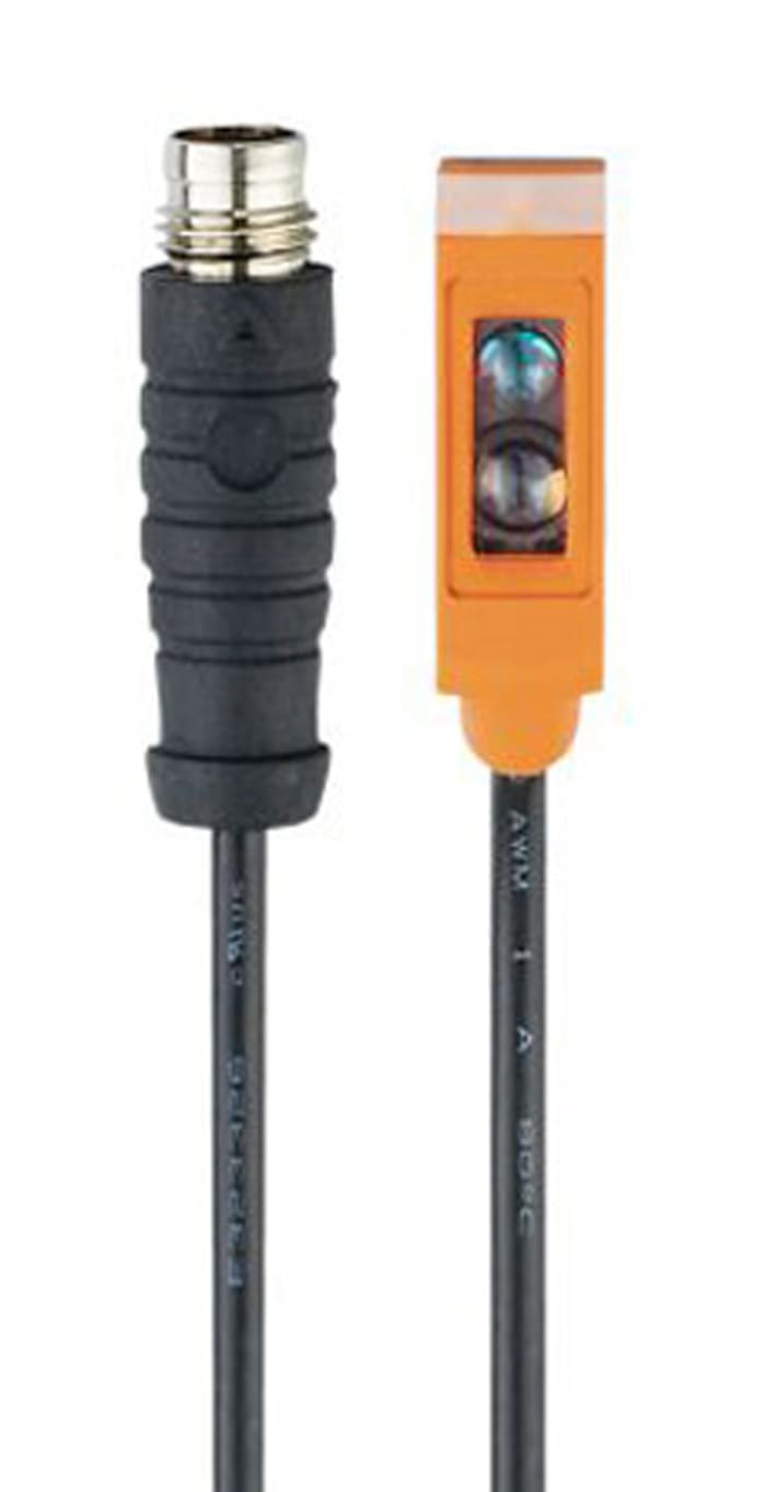 ifm electronic Diffuse Photoelectric Sensor, Block Sensor, 1 mm → 30 mm Detection Range IO-LINK