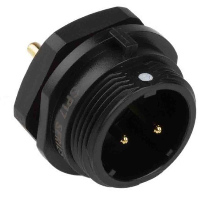 RS PRO Circular Connector, 3 Contacts, Front Mount, Socket, Male, IP68