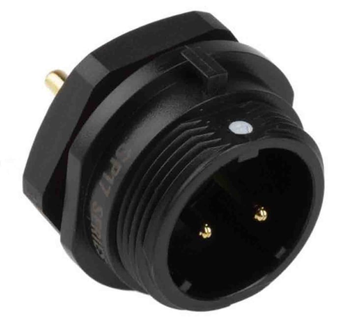 RS PRO Circular Connector, 4 Contacts, Front Mount, Socket, Male, IP68