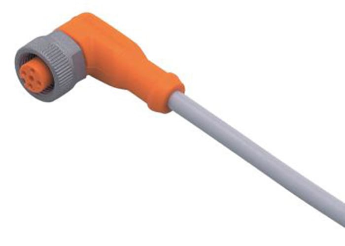 ifm electronic Female 4 way M12 to Unterminated Sensor Actuator Cable, 5m