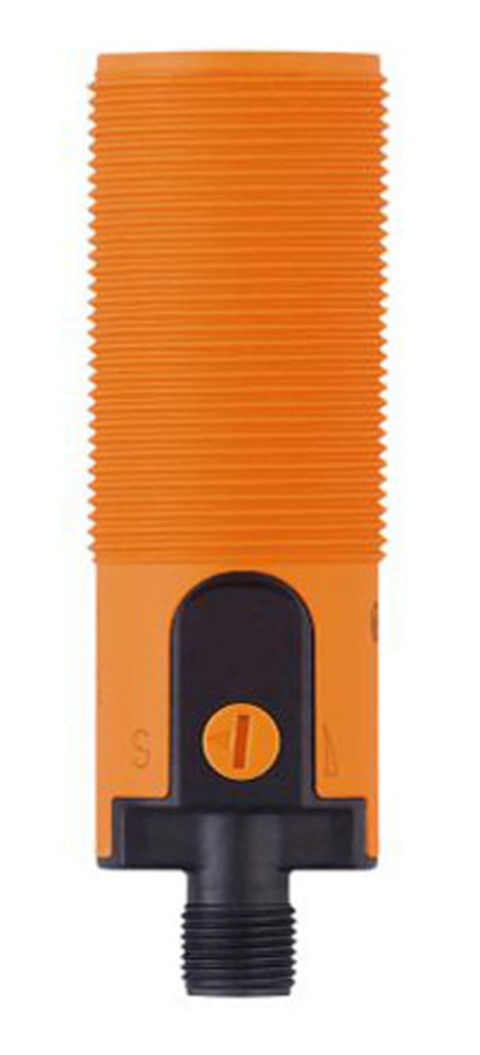 ifm electronic Capacitive Threaded Barrel Proximity Sensor, M30, 24 mm Detection, PNP NO, 10 → 30 V dc