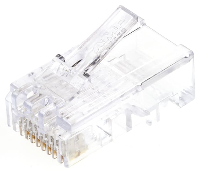 COMMSCOPE Male RJ45 Connector, Cable Mount, Cat5