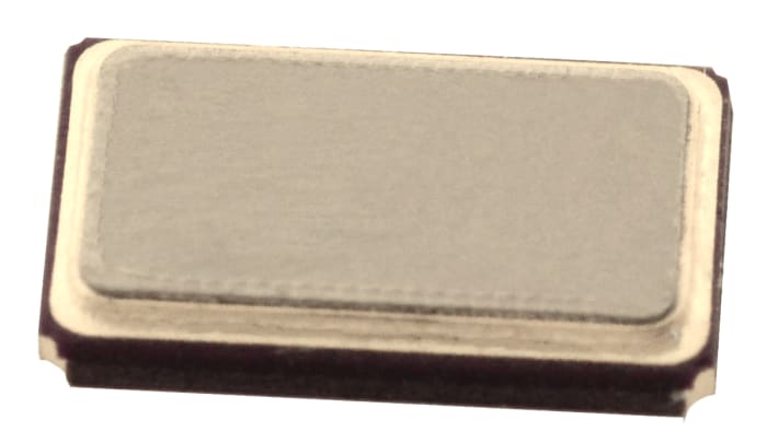 Quartz CMS RS PRO 25MHz Montage en surface 4 broches, 18pF