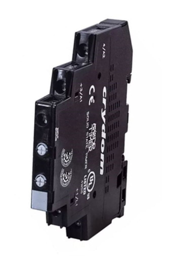 Timer Relay, řada: SeriesOne DR SPST 2kontaktové 1 funkce šroubové Polovodič 12 → 24V ac/dc