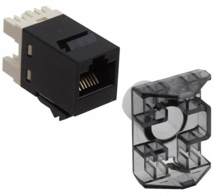 COMMSCOPE SL Series Female RJ45 Modular Jack, Panel Mount, Cat6