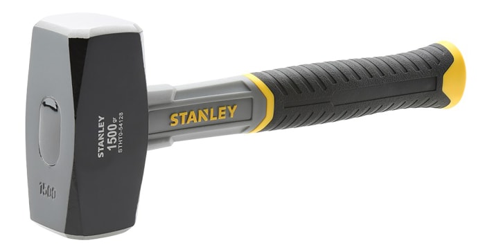 Stanley Carbon Steel Lump Hammer with Fibreglass Handle, 1.5kg