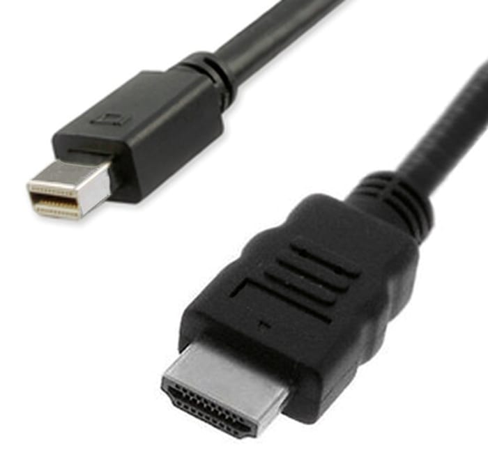 RS PRO Mini DisplayPort to HDMI Adapter Male to Male