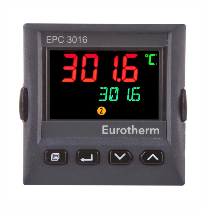 Régulateur PID Eurotherm EPC3016, 100 → 230 V c.a., 48 x 48mm, 1 logique, 2 relais