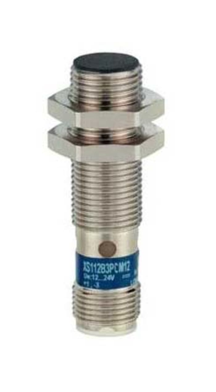 Telemecanique Sensors Inductive Threaded Barrel Proximity Sensor, M12, 4 mm Detection, PNP NO+NC, 12 → 24 V dc