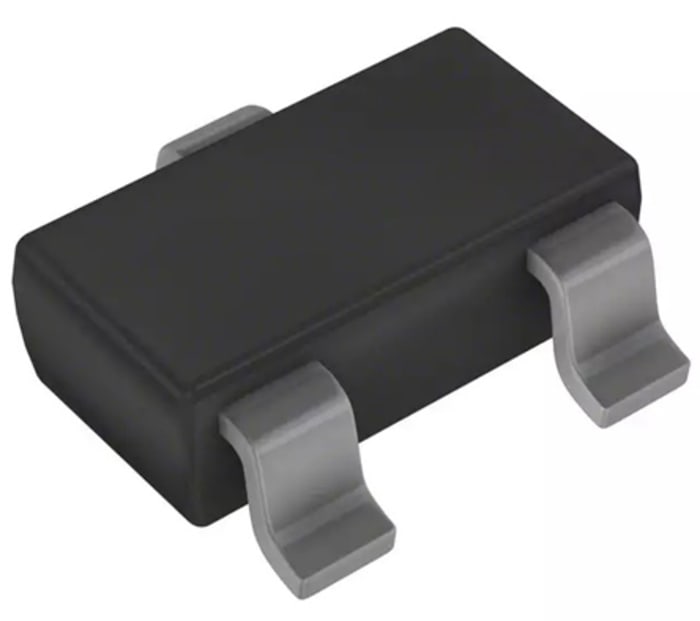 TP0610K-T1-E3 Vishay | P-Channel MOSFET, 185 mA, 60 V, 3-Pin SOT-23 ...