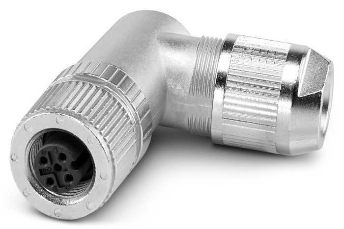 Phoenix Contact Circular Connector, 4 Contacts, Cable, M12 Connector, Socket, Female, IP65, IP67, SACC Series
