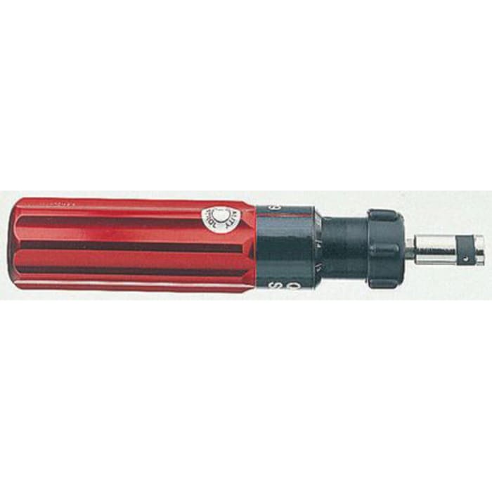 RS PRO Pre-Settable Hex Torque Screwdriver, 0.2 → 1.20Nm, 1/4 in Drive, ±6 % Accuracy - With RS Calibration