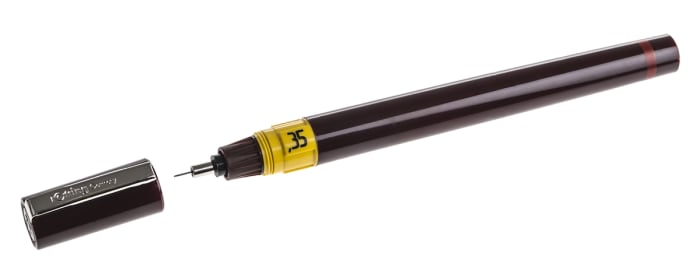 Rotring Yellow Isograph Pen, 0.35 mm Tip Size