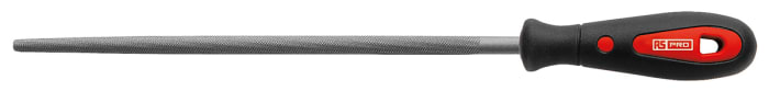 RS PRO 200mm, Second Cut, Round Engineers File With Soft-Grip Handle
