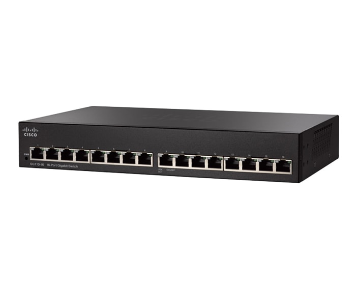 Cisco SG110-16, Unmanaged 16 Port Gigabit Switch