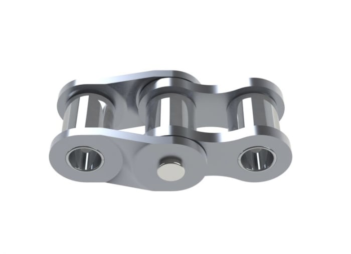 7NIN9P05221 Sedis | Sedis 08B-1 Offset Link Stainless Steel Roller