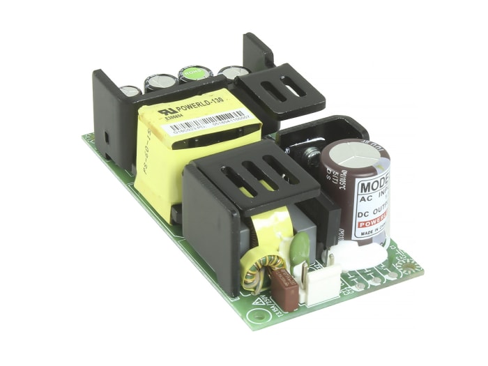 RS PRO Switching Power Supply, 15V dc, 3.6A, 54W, 1 Output, 127 → 370 V dc, 90 → 264 V ac Input Voltage