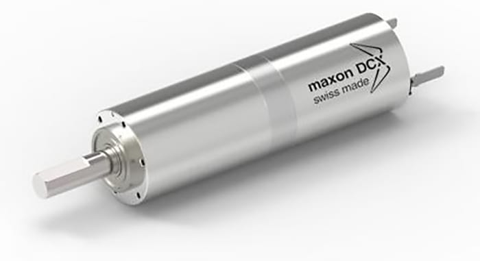 Maxon Brushed Geared DC Geared Motor, 22.7 W, 12 V dc, 3.3 Nm, 3.8 Nm, 43 rpm, 6mm Shaft Diameter
