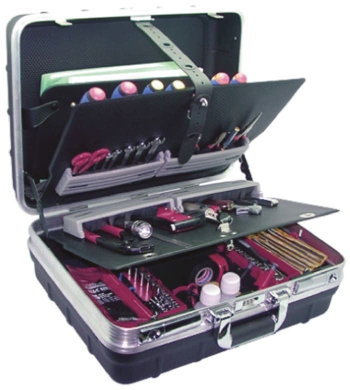 Mallette à outils pour Electriciens Sgos, Jeu de 103 pièces