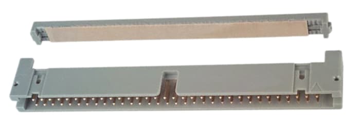 64-Way PCB Header Plug for Cable Mount, 2-Row