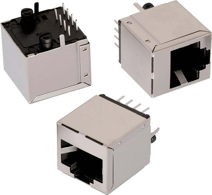 Wurth Elektronik WR-MJ Series Female RJ45 Connector, Through Hole, UTP Shield Straight
