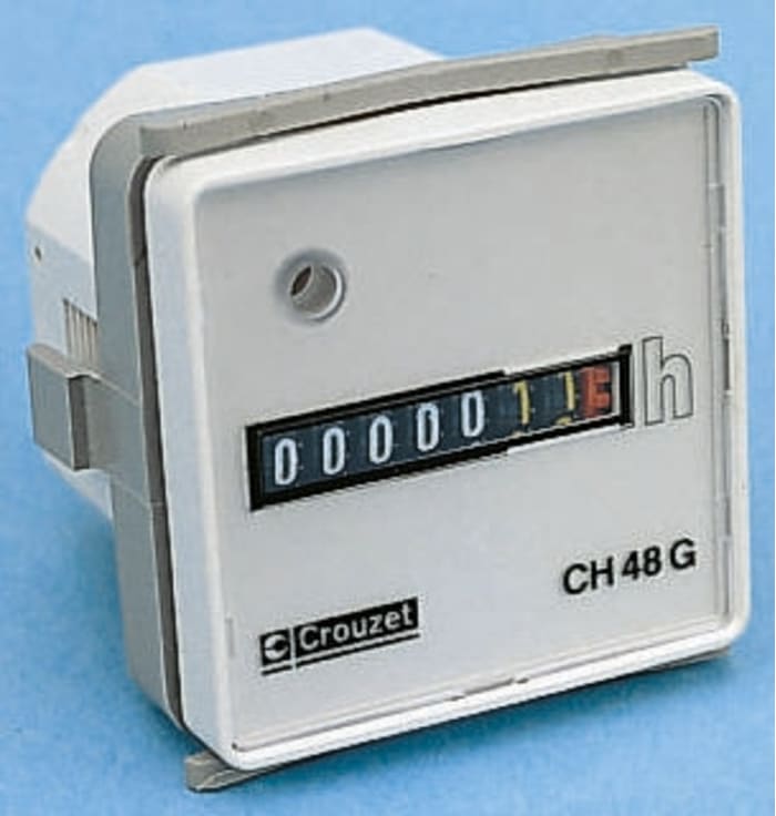 Contador horario Crouzet, 99 761 710, LCD, 5 Dígitos, 18 → 26 V ac