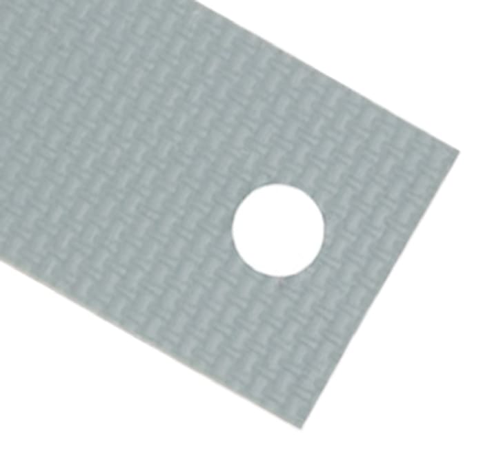 Bergquist Self-Adhesive Thermal Interface Pad, 0.178mm Thick, 0.9W/m·K, Fibreglass, 19.05 x 12.7mm