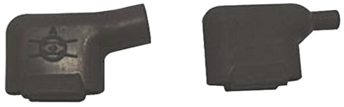 TE Connectivity Right Angle Cable Boot, Fluid Resistant Elastomer, 20.3mm