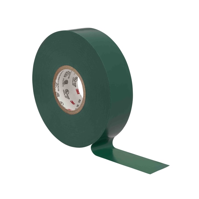 SCOTCH 35 VERT 20 X 19 3M 3M Scotch 35 Green PVC Electrical Tape