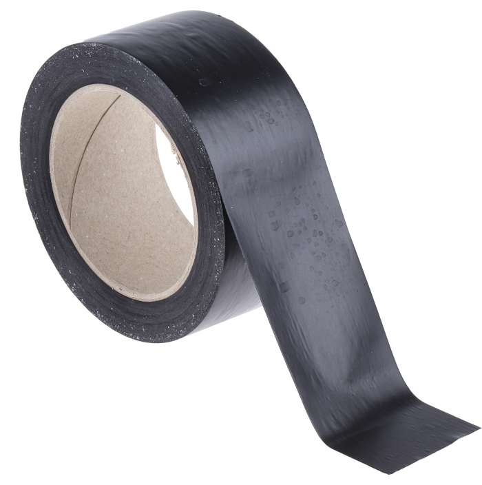RS PRO Black 33m Lane Marking Tape