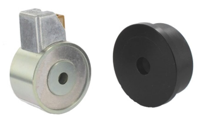 Mecalectro Holding Magnet, 500N Holding Force 24V dc