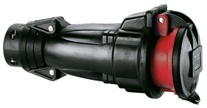 Legrand, HYPRA IP44 Red Cable Mount 3P + N + E Industrial Power Socket, Rated At 32A, 415 V