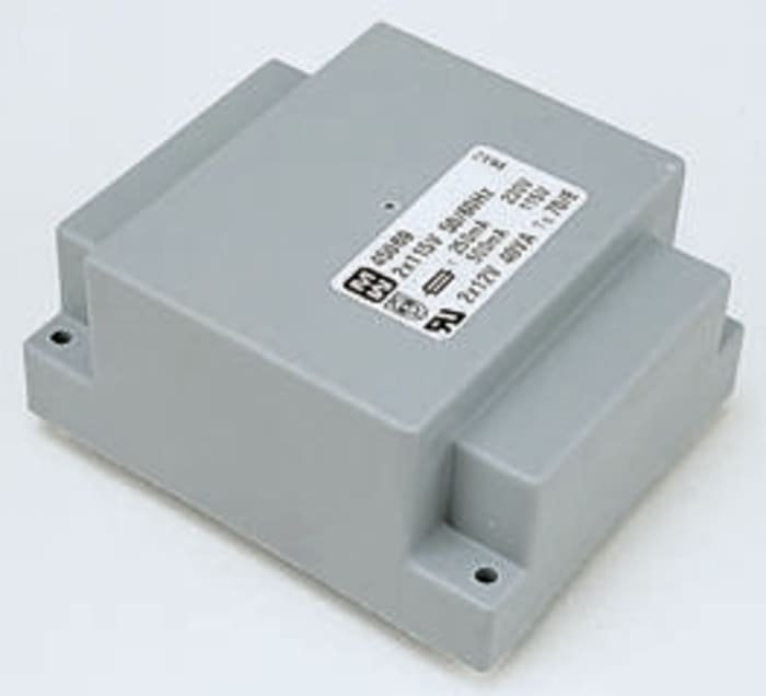 Myrra 24V ac 2 Output Through Hole PCB Transformer, 60VA