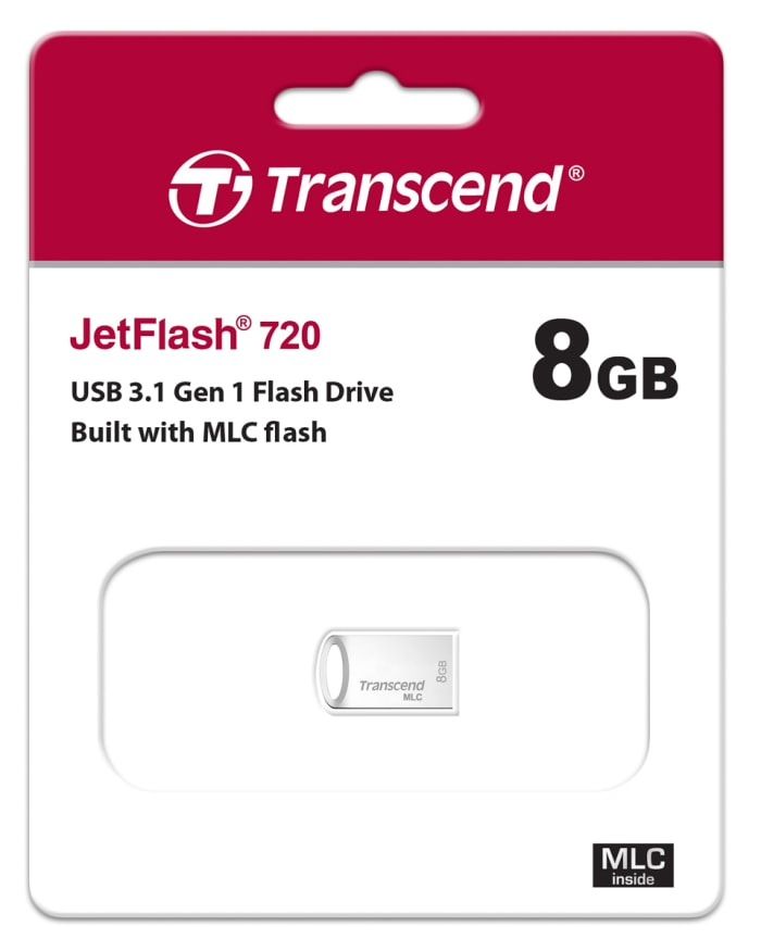 Transcend JetFlash 720 8 GB USB 3.1 USB Stick