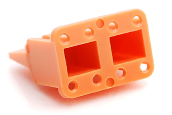 Amphenol Industrial, ATM Thermoplastic null Male 8 Way Wedge Lock for use with ATM Series Connectors