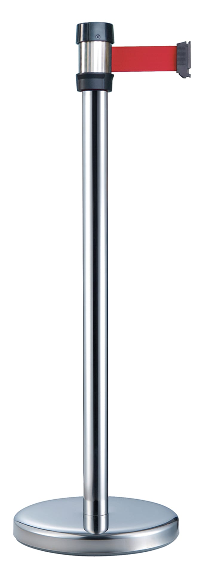 330 mm, Stříbrná, Červená Ø 50 mm výška 980 mm RS PRO 2.1 m Polypropylen