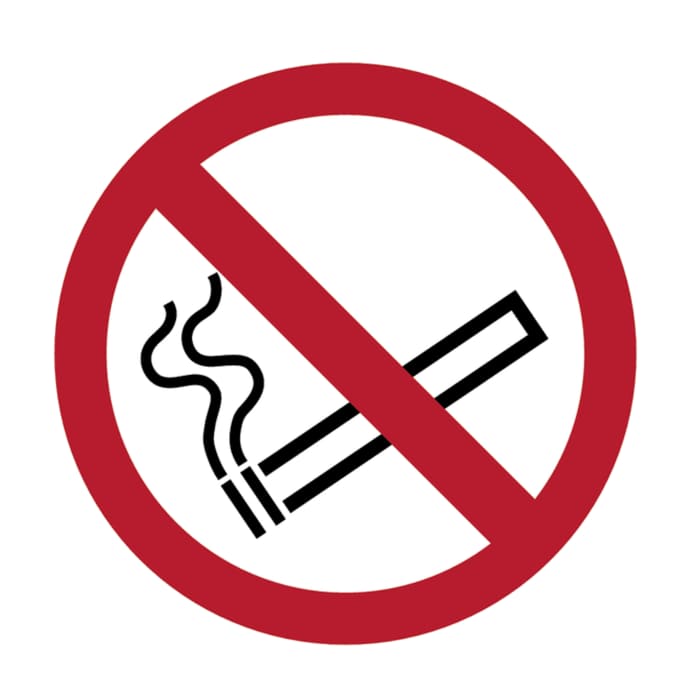 RS PRO | RS PRO Polyvinyl Chloride Prohibition Sign | 174-5994 | RS