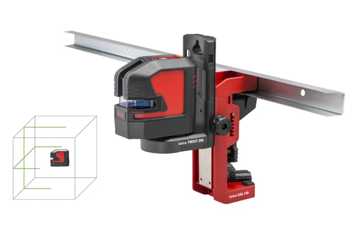 Niveau Laser Leica laser Vert précision ±0.2mm/m, pour Intérieur , auto-nivelant
