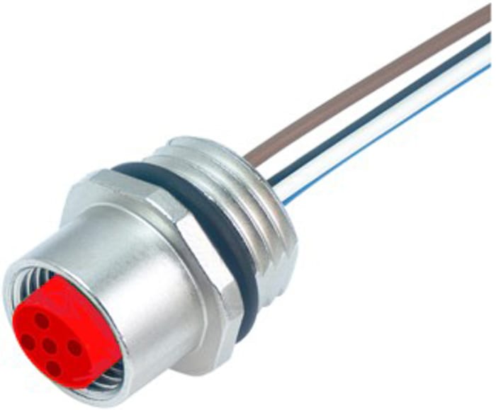 RS PRO Circular Connector, 5 Contacts, M12 Connector, Socket, Female, IP67