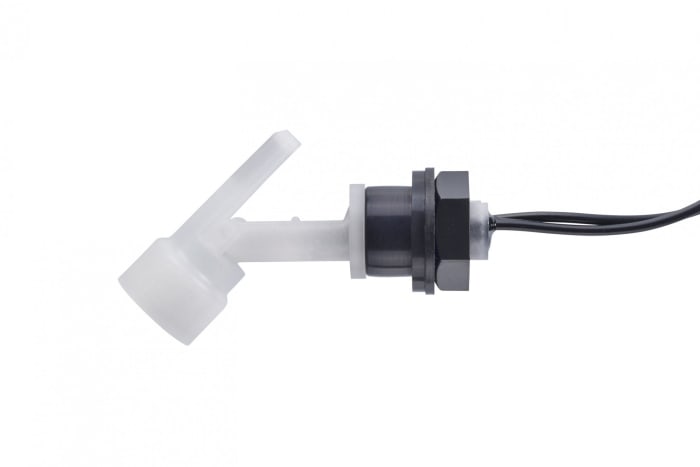 Sensata Cynergy3 LLF 70 Series Horizontal External Polypropylene Float Switch, Float, 1m Cable, SPNO, 240V ac Max, 120V