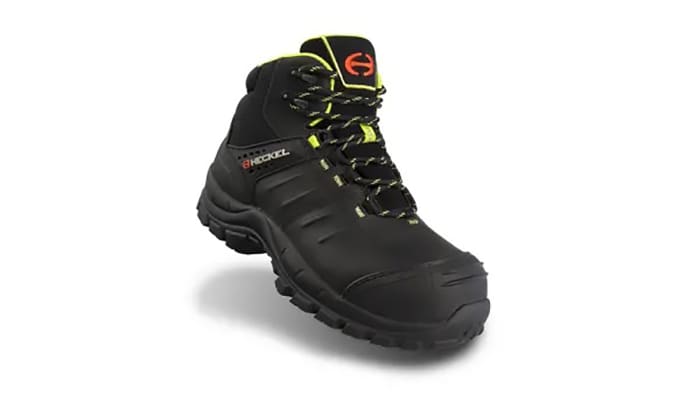 Heckel Maccrossroad 2.0 Black Non Metal Toe Capped Unisex Ankle Safety Boots, UK 11.5, EU 45