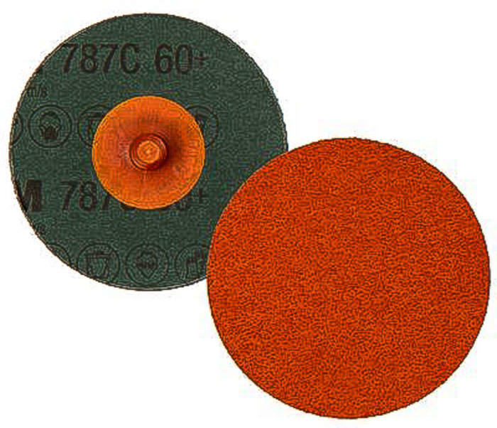89695 3M 3M Ceramic Sanding Disc, 75mm, Medium Grade, P60 Grit, 787C, 25 in pack 1750464
