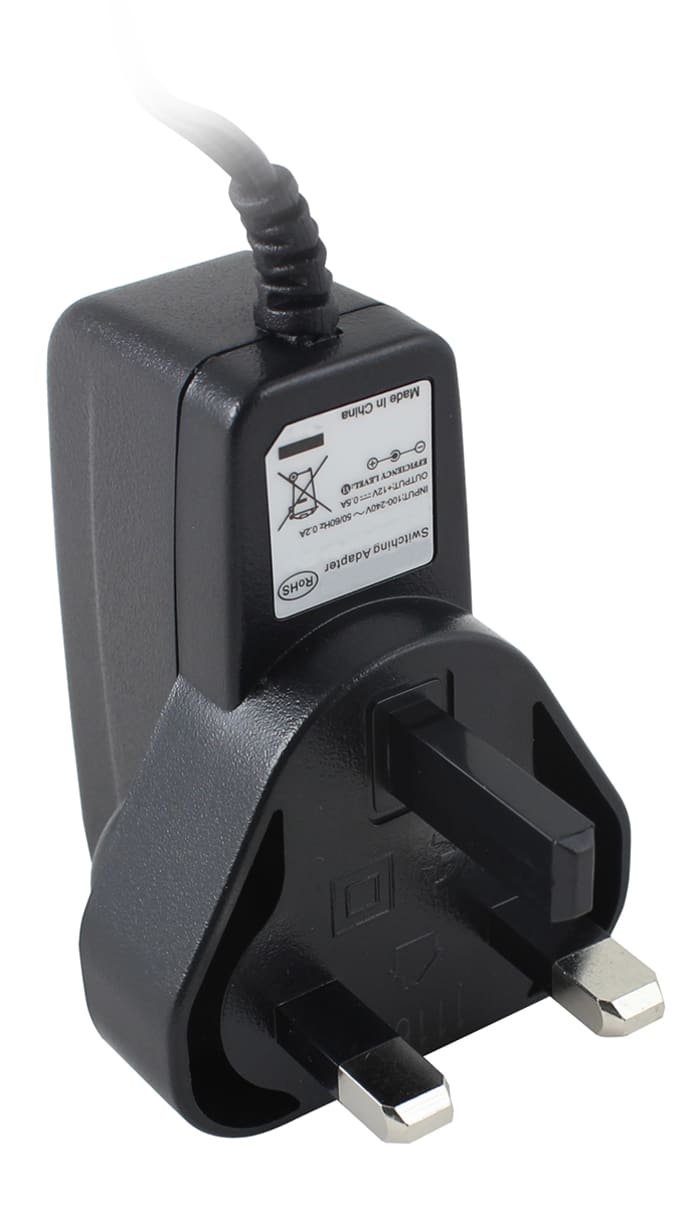 RS PRO 6W Plug-In AC/DC Adapter 24V dc Output, 250mA Output