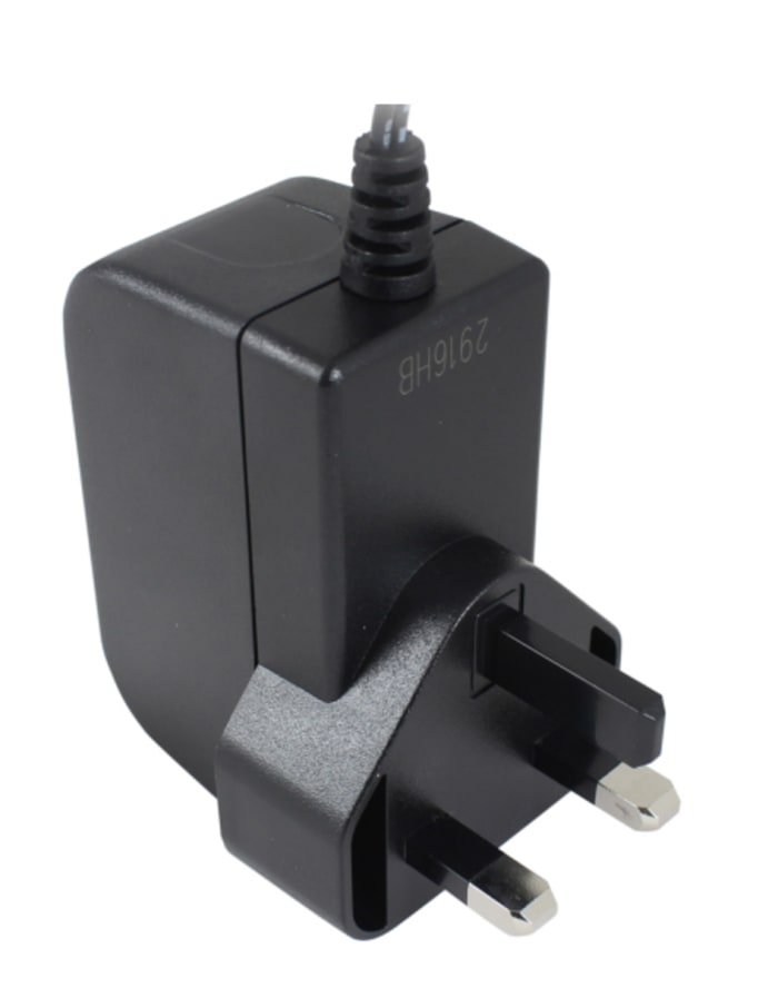 Adaptér AC/DC, výstup: 5V dc, počet výstupů: 1 AC/DC adaptér 2.5A 12.5W, Typ G Regulované