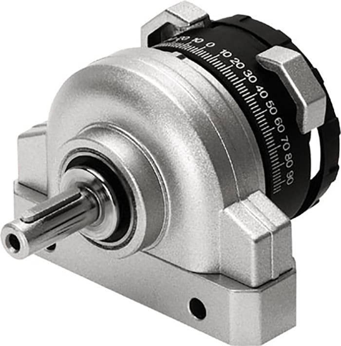Festo DSR Series 8 bar Double Action Pneumatic Rotary Actuator, 180° Rotary Angle, 92mm Bore