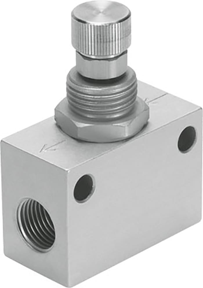 GR-1/8-B one-way flow control valve