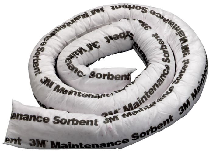 Boudin Absorbant  d'huile 3M, 12 par paquet , capacité d'absorption: 45 L